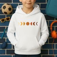 Solar Eclipse Moon Kids Hoodie thumb 2