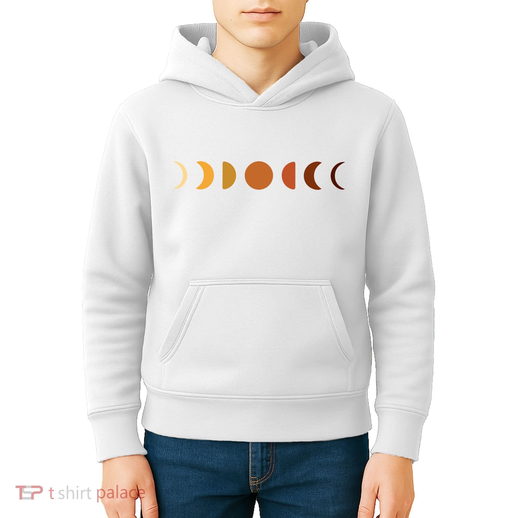 Solar Eclipse Moon Kids Hoodie