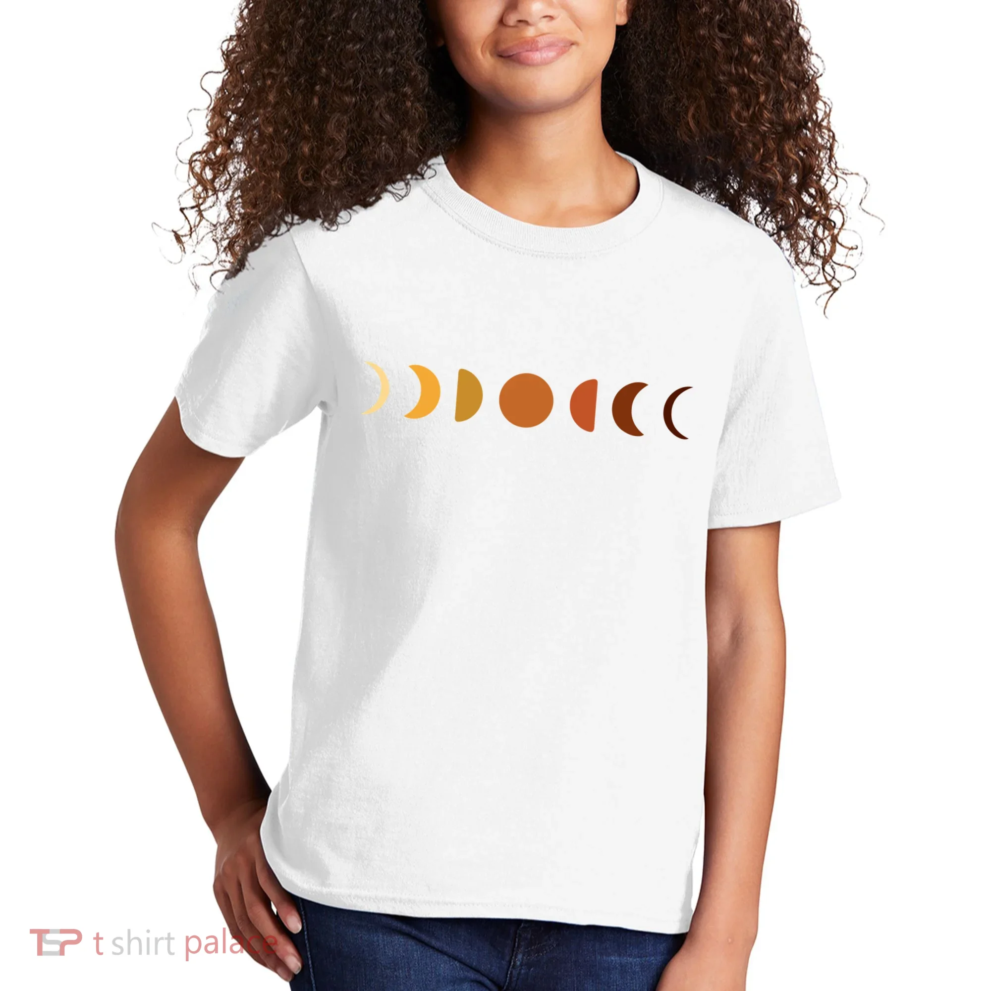 Solar Eclipse Moon Kids T-Shirt