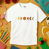 Solar Eclipse Moon Kids T-Shirt thumb 3
