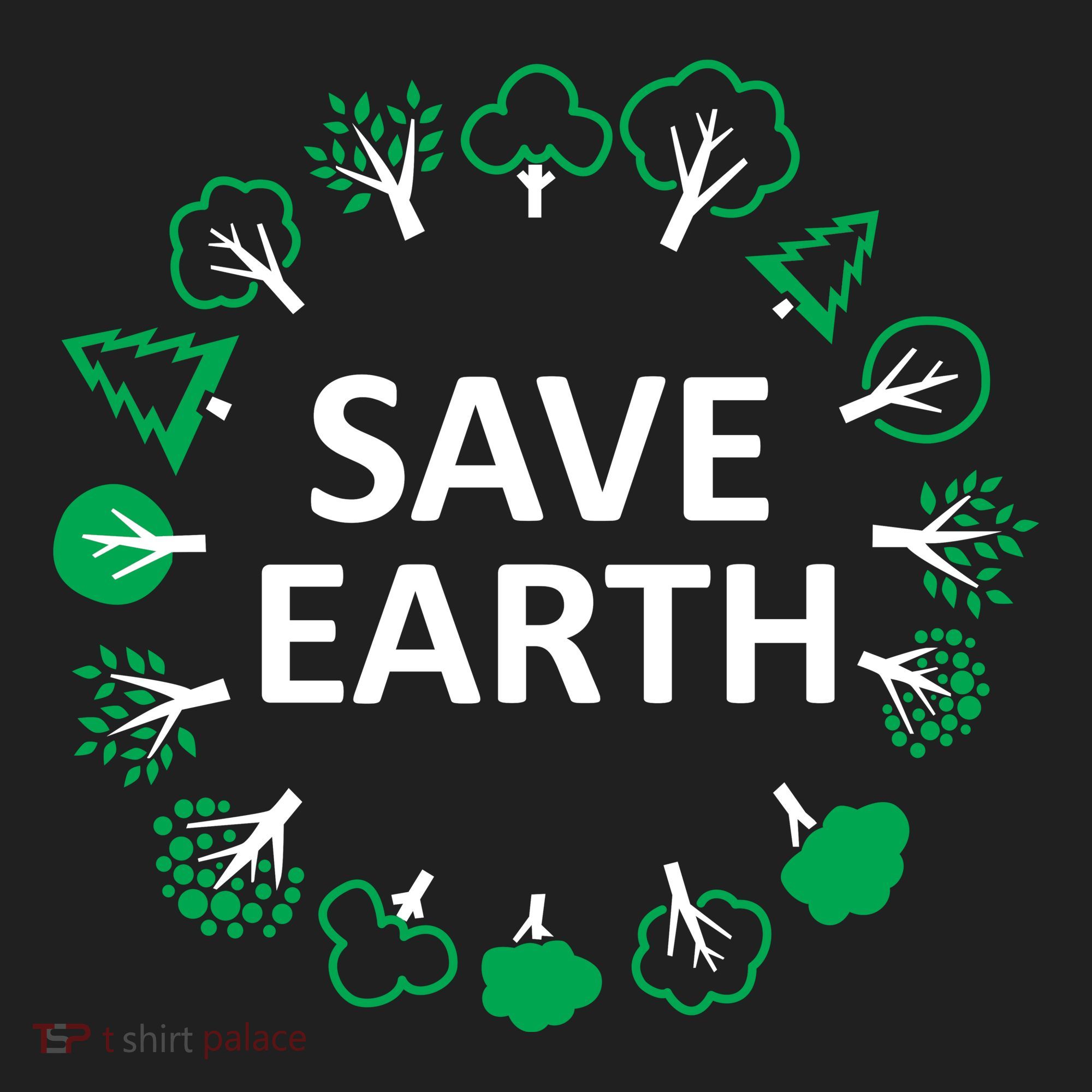 Save Earth Nature Trees Women's Sweatshirt