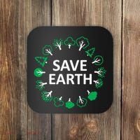 Save Earth Nature Trees Coaster thumb 0