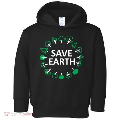 Save Earth Nature Trees Toddler Hoodie