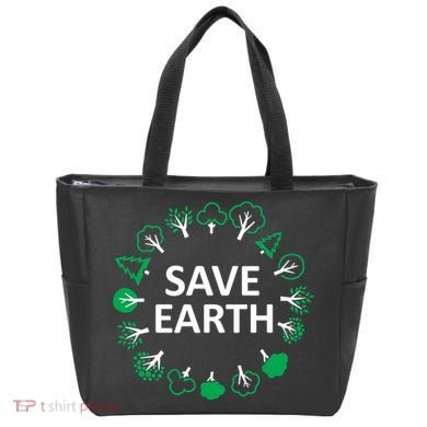 Save Earth Nature Trees Tote Bag