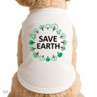 Save Earth Nature Trees Doggie Tank thumb 0