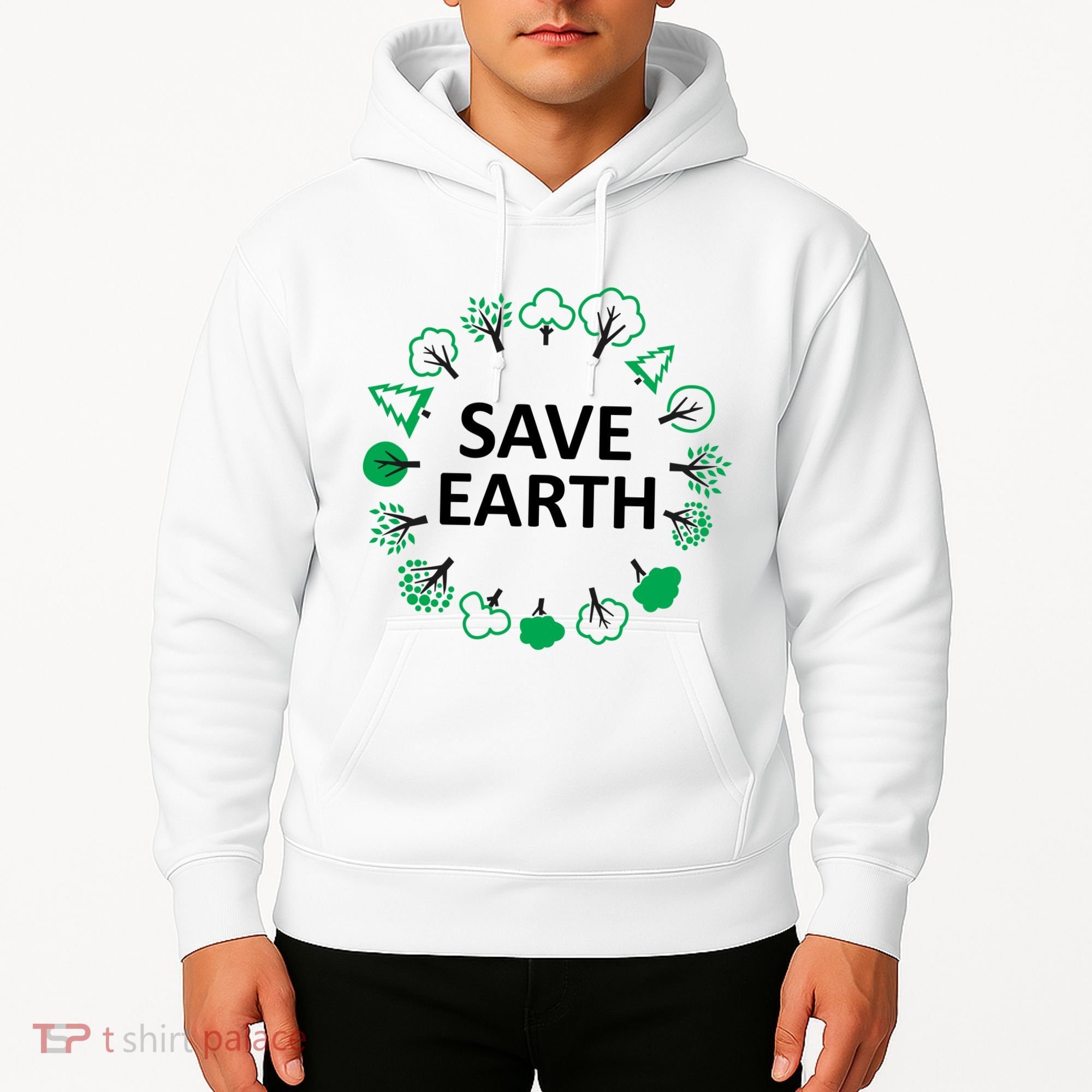 Save Earth Nature Trees Hoodie