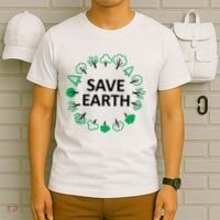Save Earth Nature Trees T-Shirt thumb 6