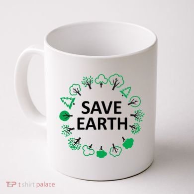 Save Earth Nature Trees Coffee Mug