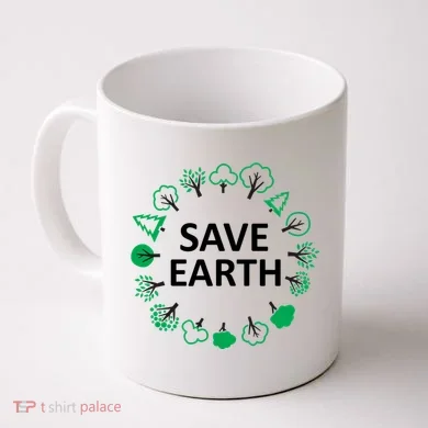 Save Earth Nature Trees Coffee Mug