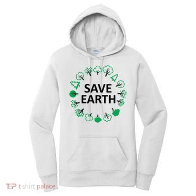Save Earth Nature Trees Women's Hoodie