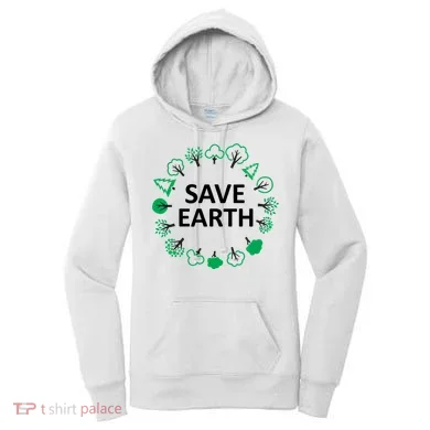 Save Earth Nature Trees Women's Hoodie