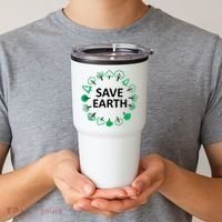 Save Earth Nature Trees Tumbler thumb 2