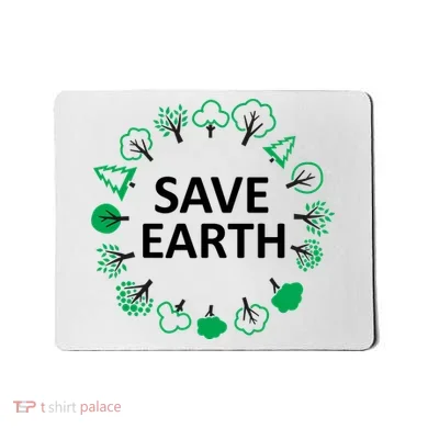 Save Earth Nature Trees Mousepad