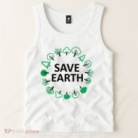 Save Earth Nature Trees Tank Top thumb 2