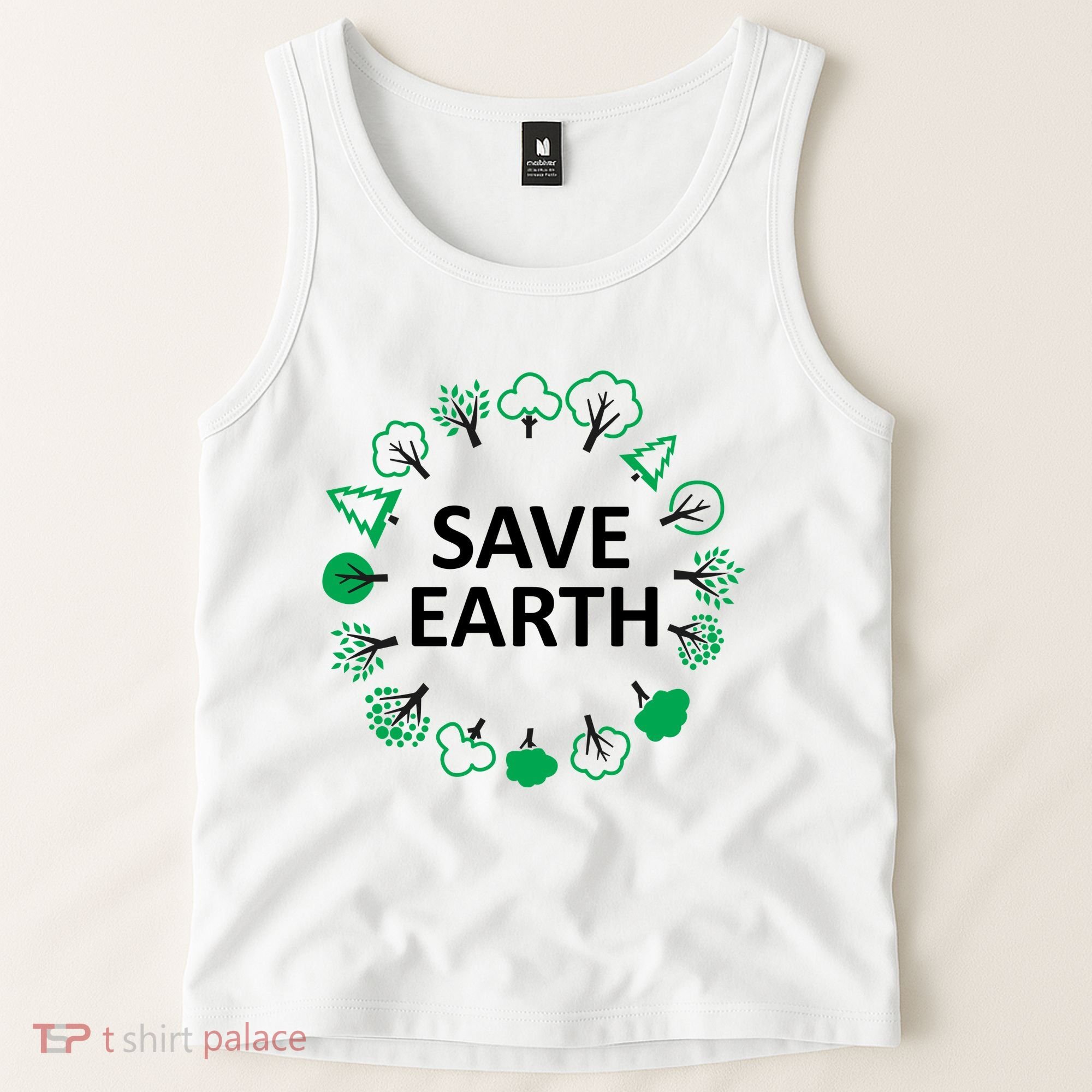 Save Earth Nature Trees Tank Top