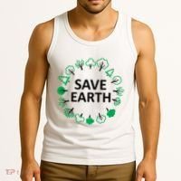 Save Earth Nature Trees Tank Top thumb 3