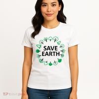 Save Earth Nature Trees Women's T-Shirt thumb 4
