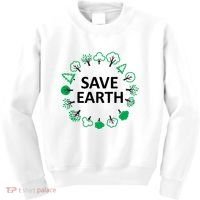 Save Earth Nature Trees Kids Sweatshirt thumb 0