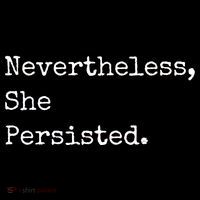 Senator Elizabeth Warren Nevertheless, She Persisted. Doggie Tank thumb 4