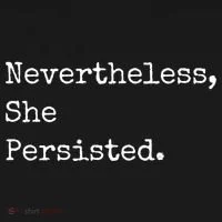 Senator Elizabeth Warren Nevertheless, She Persisted. Bucket Hat thumb 4
