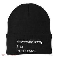 Senator Elizabeth Warren Nevertheless, She Persisted. Beanie thumb 0