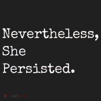 Senator Elizabeth Warren Nevertheless, She Persisted. Golf Towel thumb 3