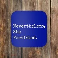 Senator Elizabeth Warren Nevertheless, She Persisted. Coaster thumb 0