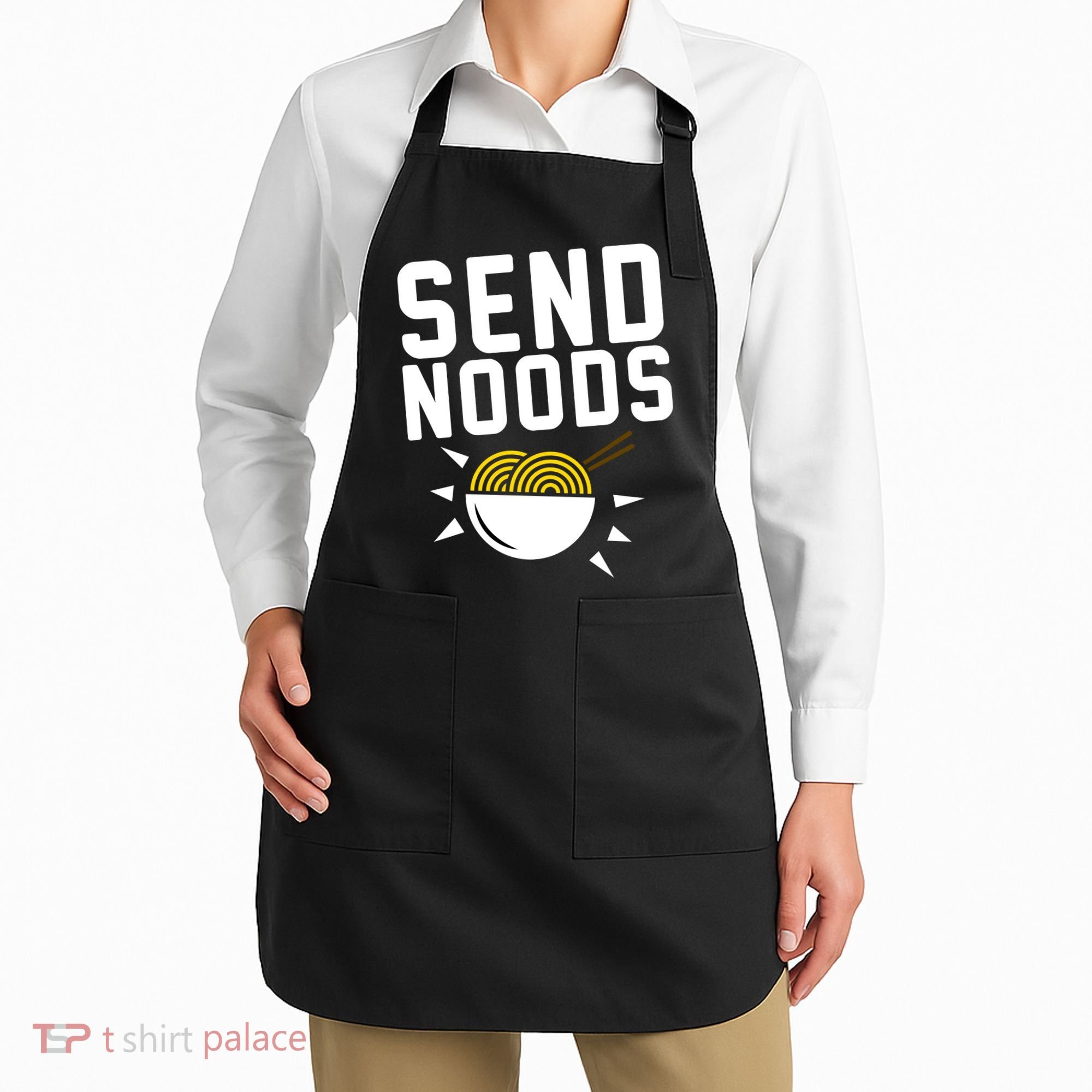 Send Noodles Apron