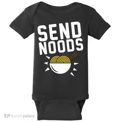 Send Noodles Baby Bodysuit