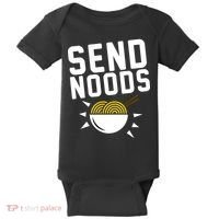 Send Noodles Baby Bodysuit thumb 0