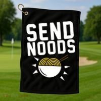 Send Noodles Golf Towel thumb 1