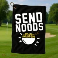 Send Noodles Golf Towel thumb 1
