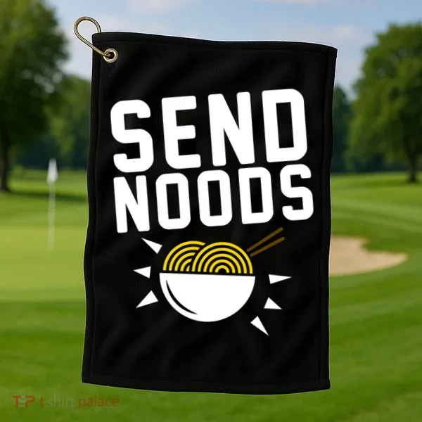 Send Noodles Golf Towel