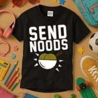 Send Noodles Kids T-Shirt thumb 3