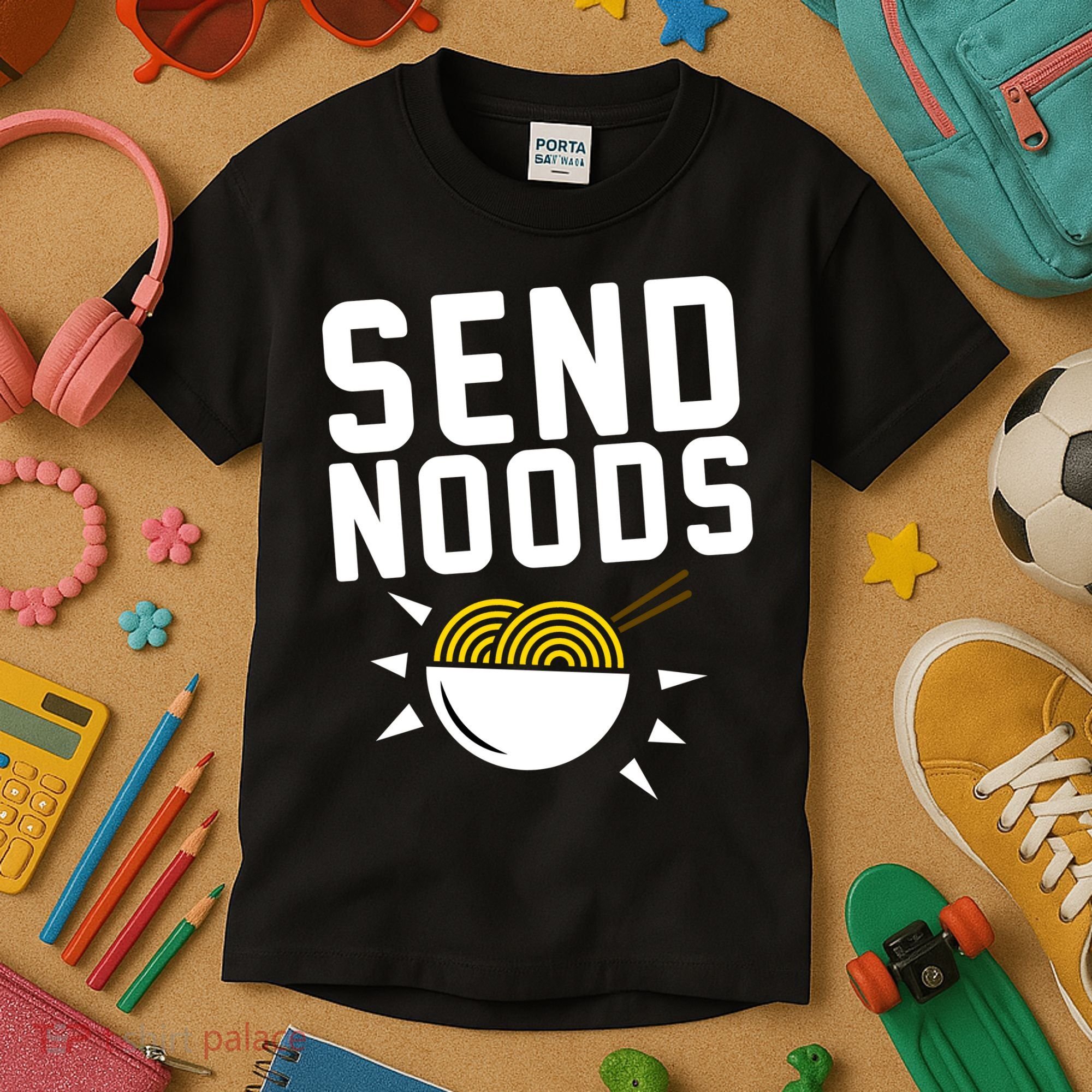 Send Noodles Kids T-Shirt