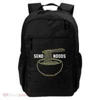 Send Noodles Funny Bowl Of Noodles Backpack thumb 0