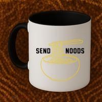 Send Noodles Funny Bowl Of Noodles Coffee Mug thumb 2