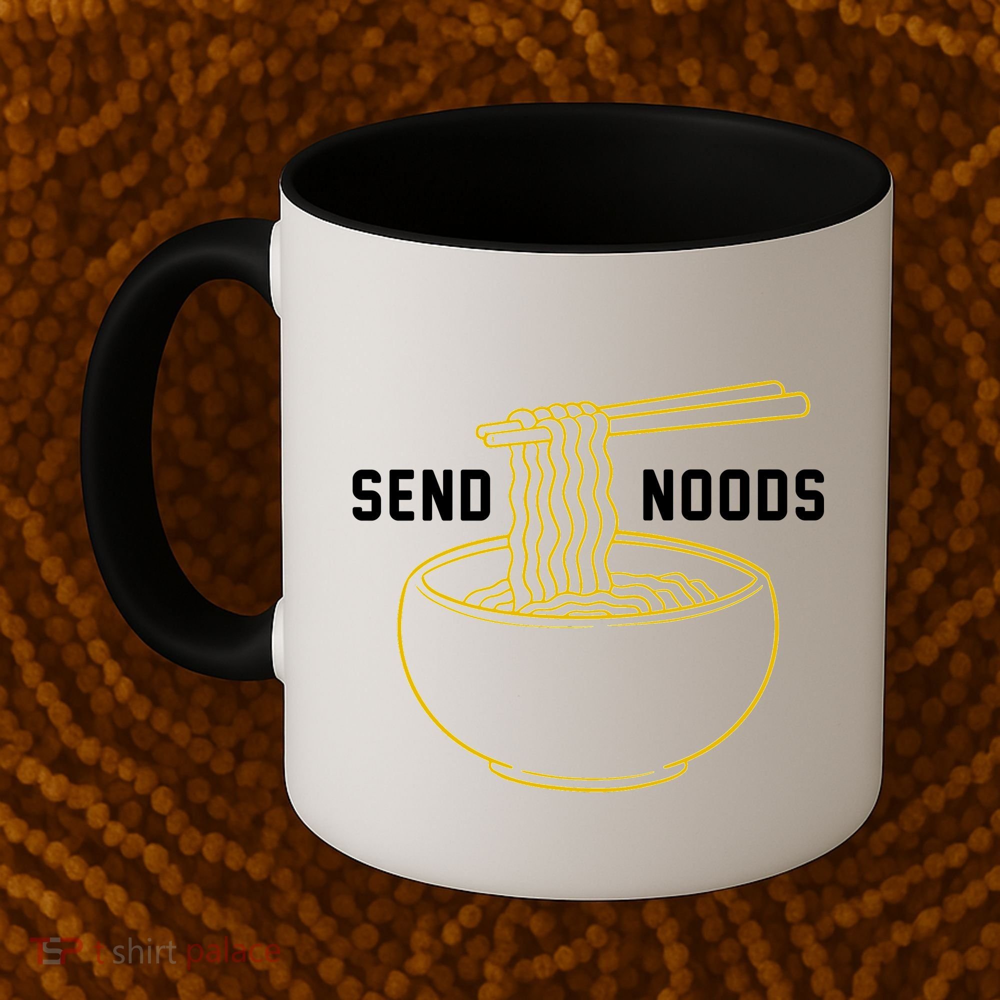 Send Noodles Funny Bowl Of Noodles Coffee Mug