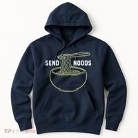 Send Noodles Funny Bowl Of Noodles Hoodie thumb 0