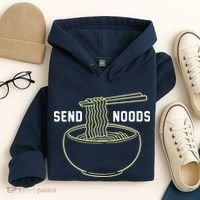 Send Noodles Funny Bowl Of Noodles Hoodie thumb 4
