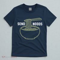 Send Noodles Funny Bowl Of Noodles T-Shirt thumb 5