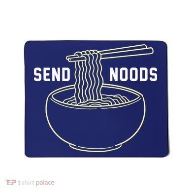 Send Noodles Funny Bowl Of Noodles Mousepad