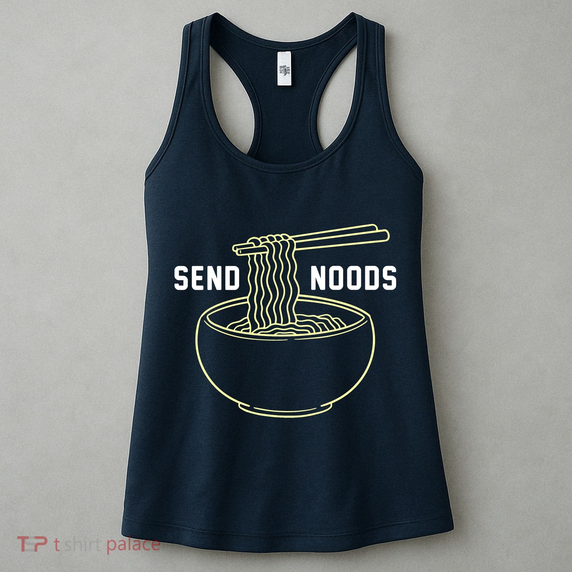 Send Noodles Funny Bowl Of Noodles Women's Tank Top