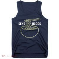 Send Noodles Funny Bowl Of Noodles Tank Top thumb 0