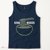 Send Noodles Funny Bowl Of Noodles Tank Top thumb 2