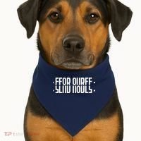 Send Nudes Funny Meme Secret Message USA-Made Doggie Bandana thumb 1