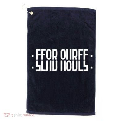 Send Nudes Funny Meme Secret Message Golf Towel