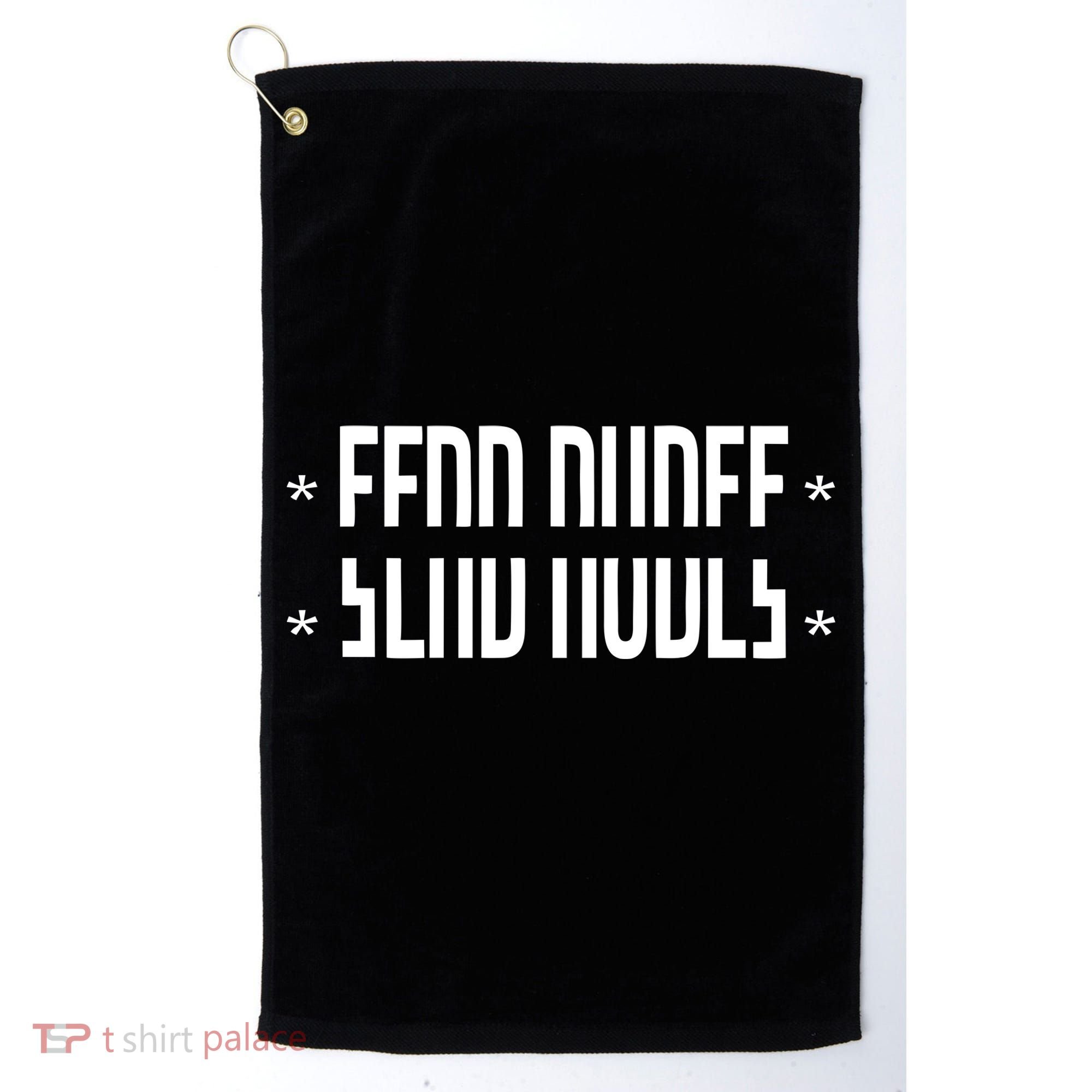 Send Nudes Hidden Message Golf Towel