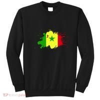 Senegal Flag Grunge Sweatshirt thumb 0