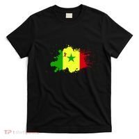 Senegal Flag Grunge T-Shirt thumb 0